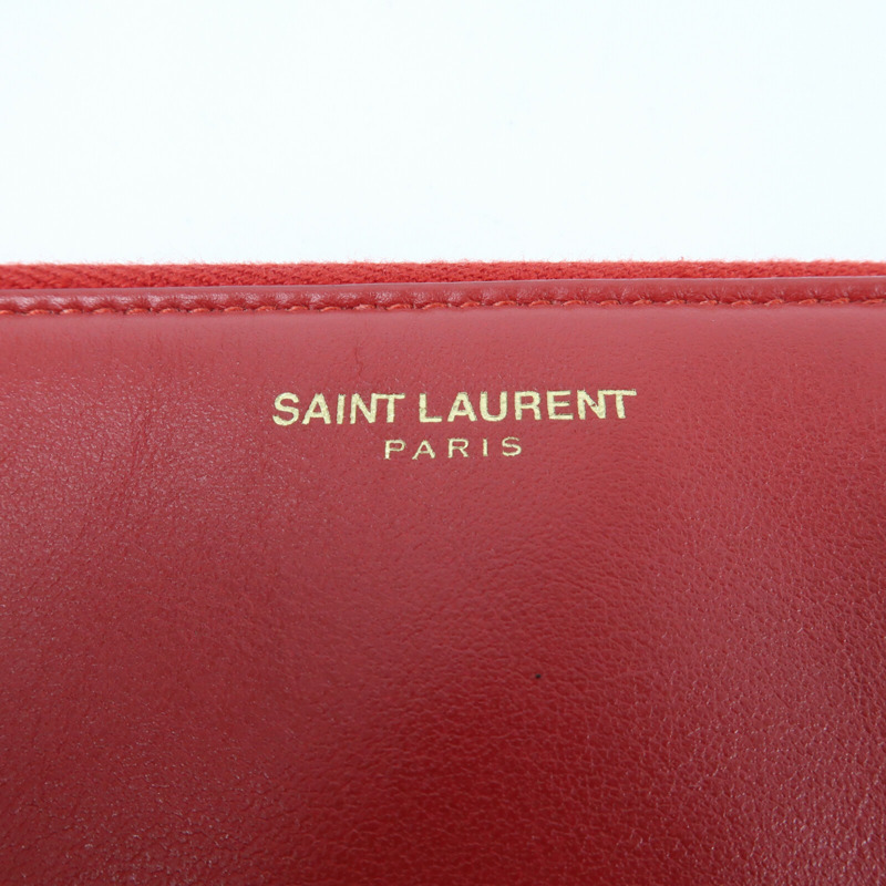 SAINT LAURENT 牛皮皮革Shoulder Bag肩背袋-5