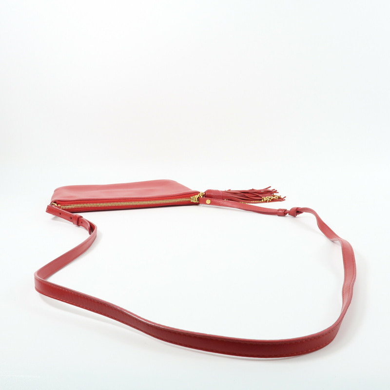 SAINT LAURENT 牛皮皮革Shoulder Bag肩背袋-9