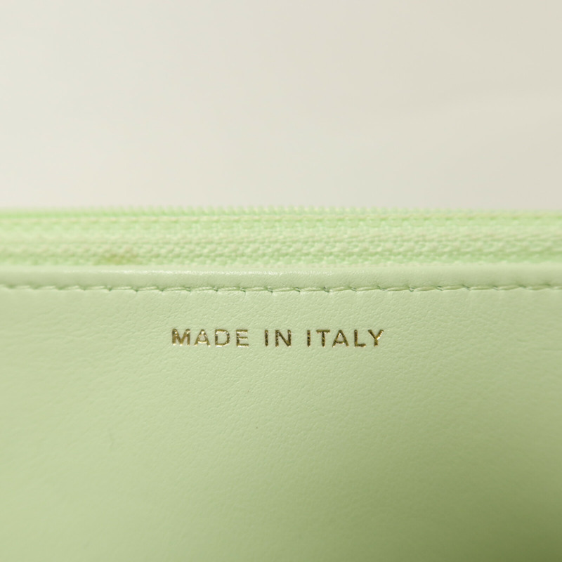 CHANEL 羊皮皮革Chanel 19 Wallet On Chain鏈帶手挽肩背兩用袋-6