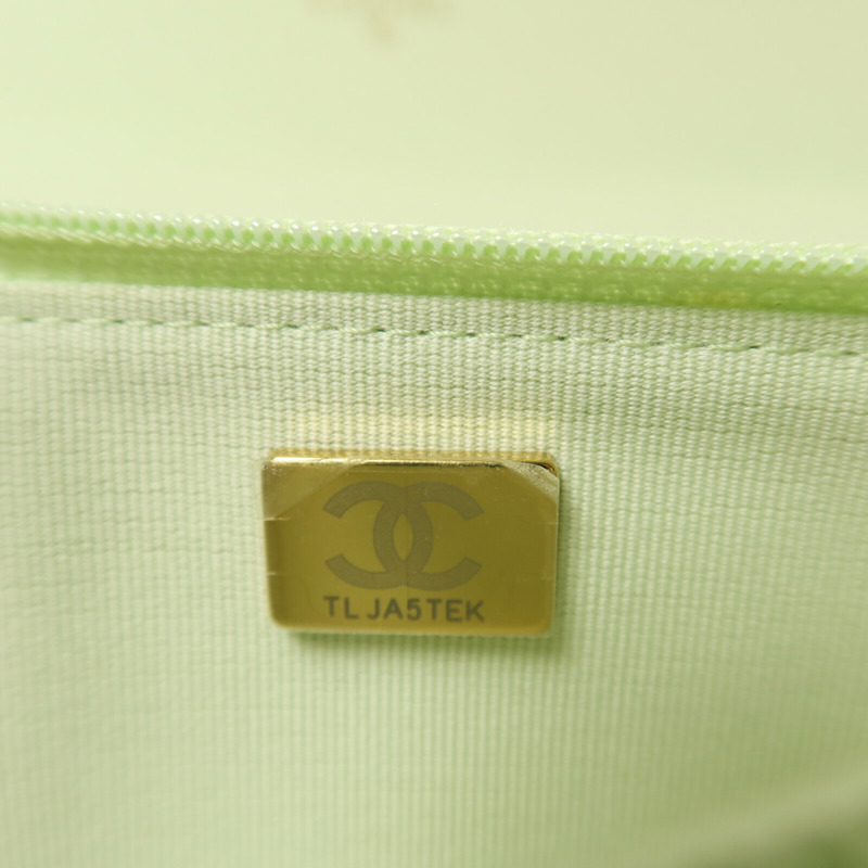 CHANEL 羊皮皮革Chanel 19 Wallet On Chain鏈帶手挽肩背兩用袋-7