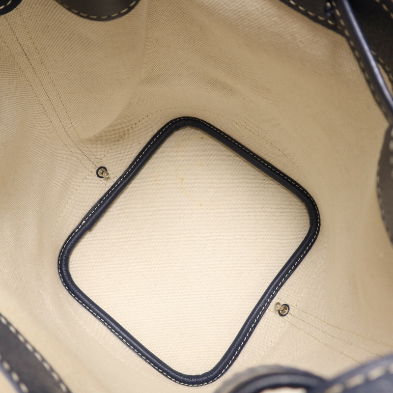 GOYARD 塗層帆布Petit Flot Bucket Bag銀扣肩背袋-4