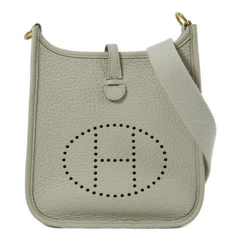 HERMES Clemence皮革Evelyne TPM肩背袋Beton
