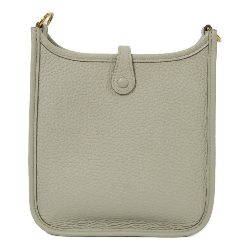 HERMES Clemence皮革Evelyne TPM肩背袋Beton-2