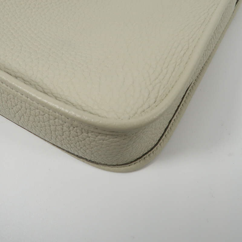 HERMES Clemence皮革Evelyne TPM肩背袋Beton-13