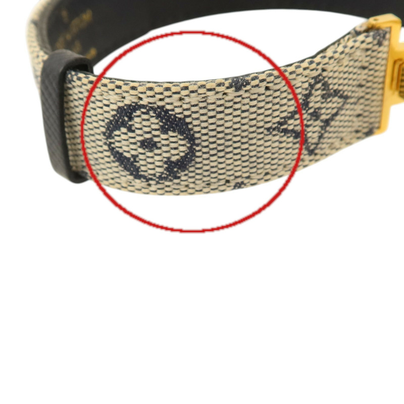 LOUIS VUITTON Monogram Mini Good Luck Bracelet金扣手鏈-10