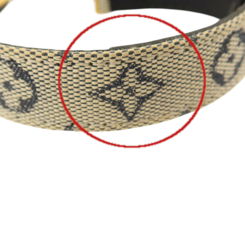 LOUIS VUITTON Monogram Mini Good Luck Bracelet金扣手鏈-11