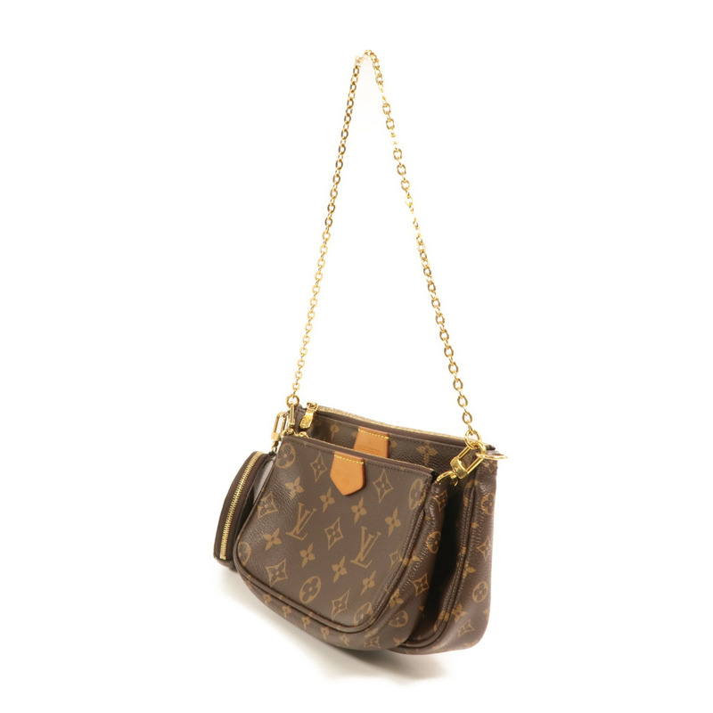 LOUIS VUITTON Monogram Multi Pochette Accessoires金扣肩背袋-2