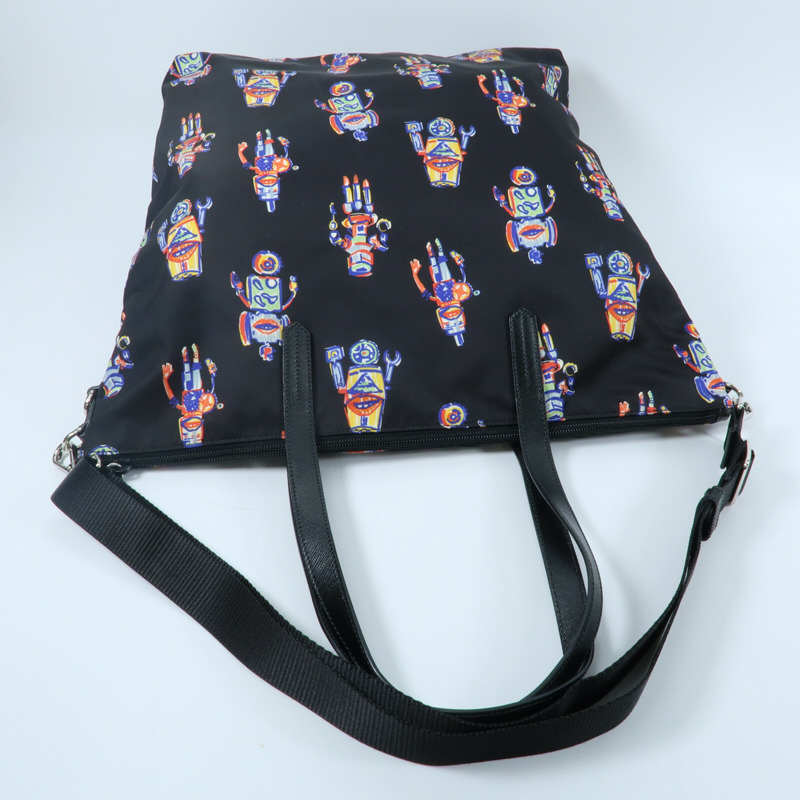 PRADA 尼龍2 Way Shoulder Bag手挽肩背兩用袋-7