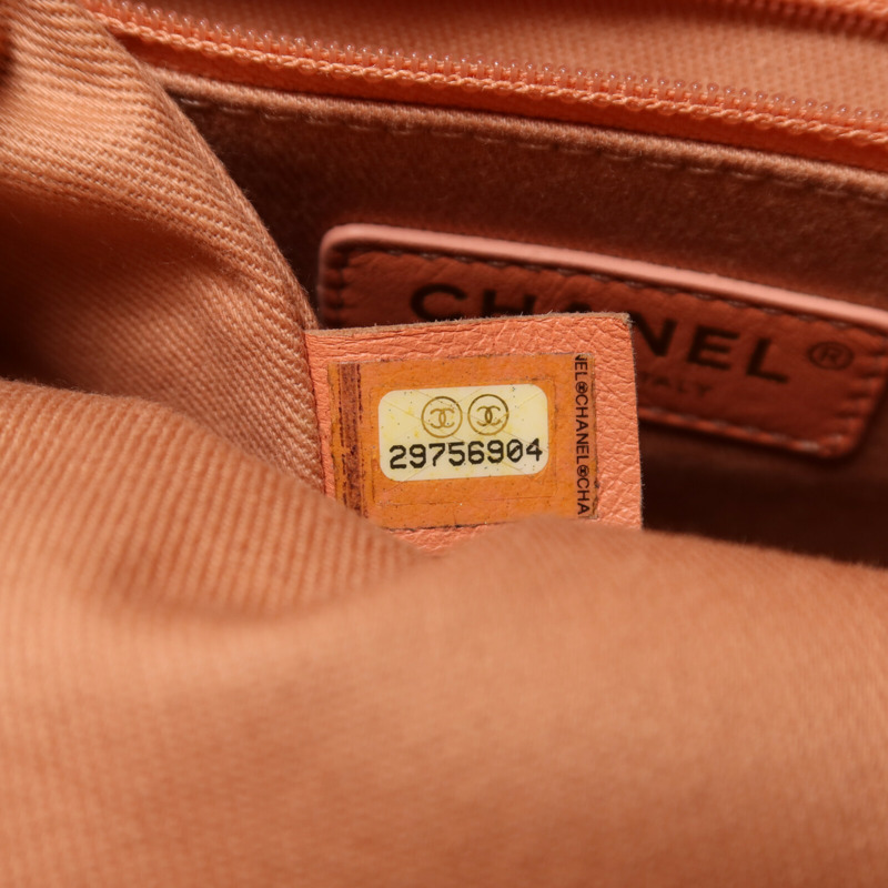 CHANEL 帆布Bucket Shoulder Bag鏈帶肩背袋-6