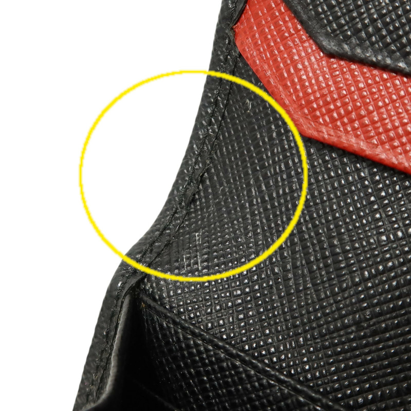 PRADA Saffiano皮革Long Wallet銀扣長錢包-19