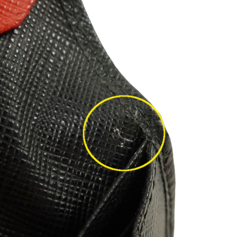 PRADA Saffiano皮革Long Wallet銀扣長錢包-20