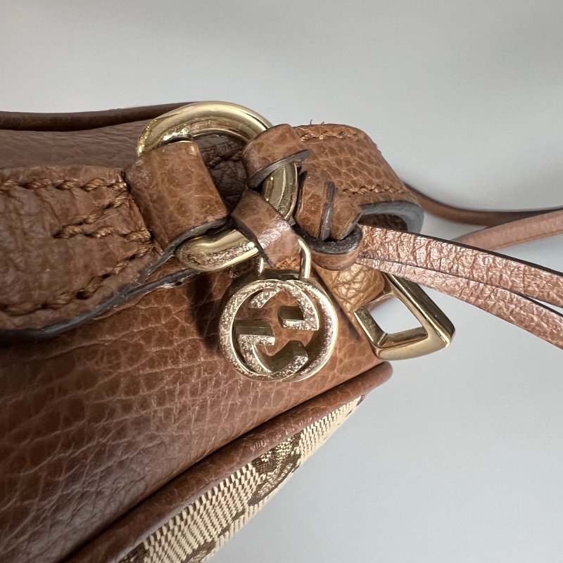 GUCCI 449413 帆布相機包-8