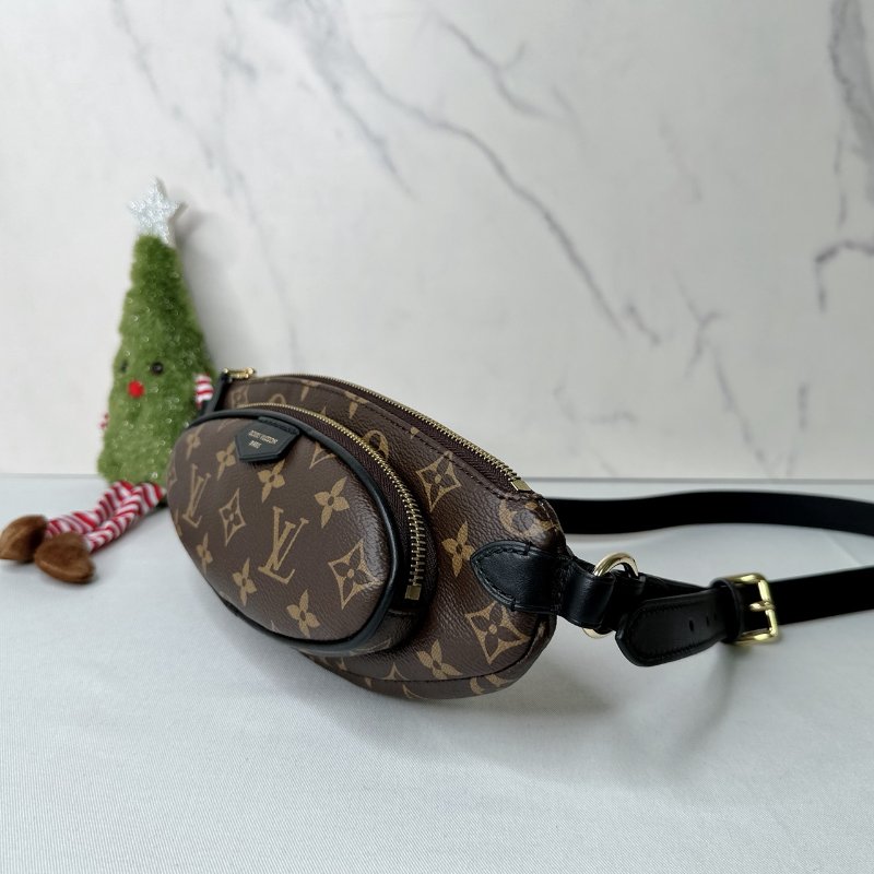 LV Keepit Monogram老花腰包-2