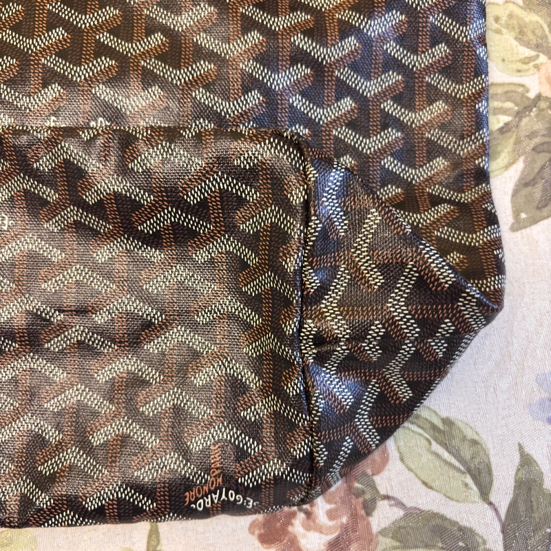 GOYARD 托特購物包 中號 黑棕色 經典色-13