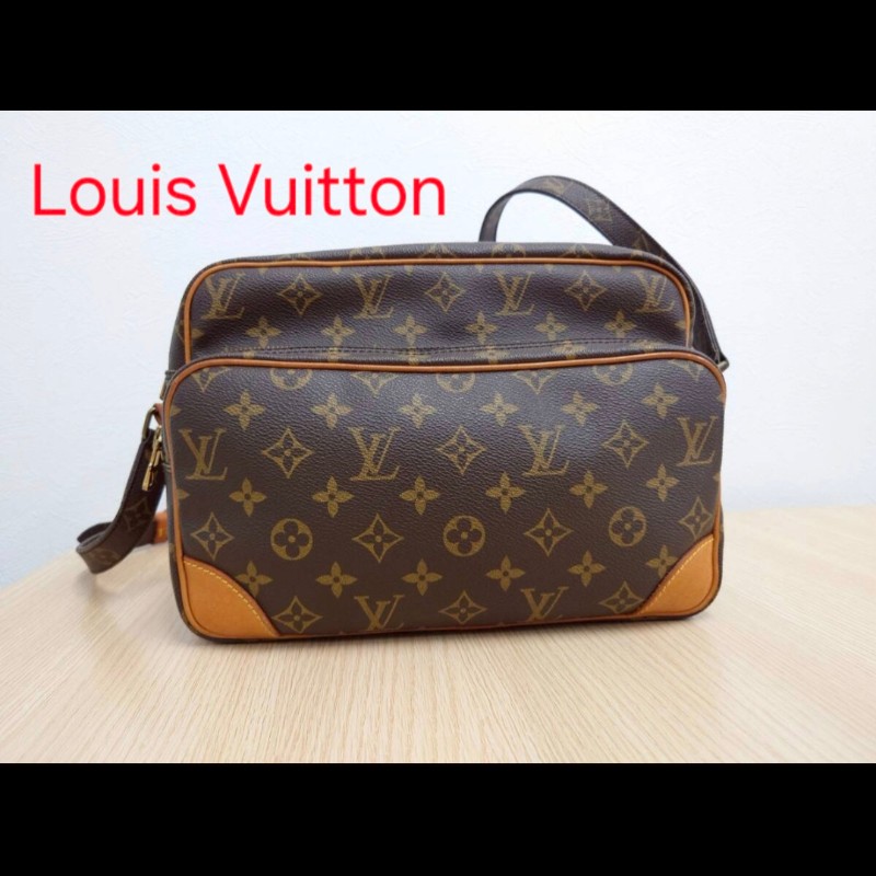 日本二手精品／LV側背包、双層記者包／序號874TH-0