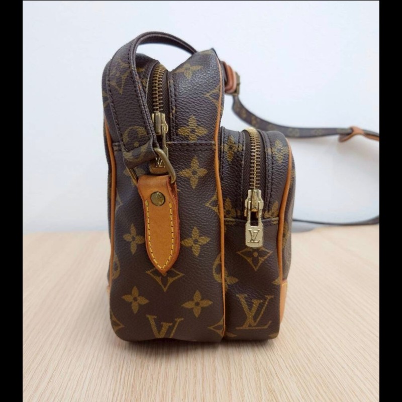 日本二手精品／LV側背包、双層記者包／序號874TH-3