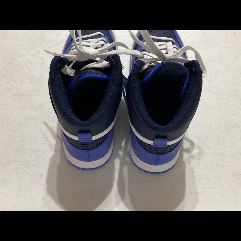 全新的NIKE DUNK HI RETRO海軍藍/白色高筒鞋/US:8.5號/26.5公分(男鞋尺寸)-1