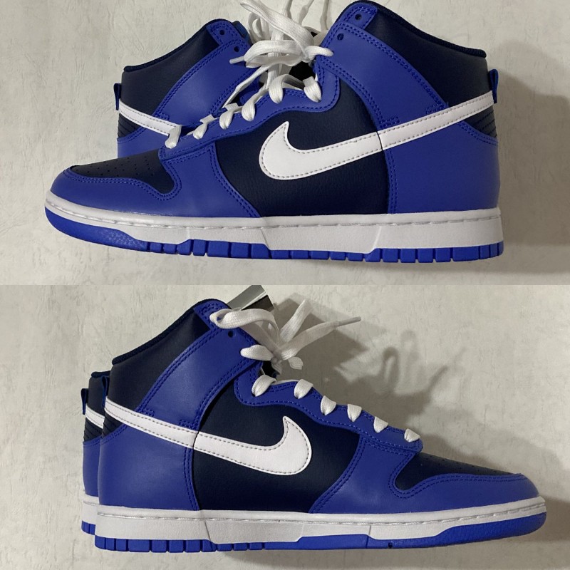 全新的NIKE DUNK HI RETRO海軍藍/白色高筒鞋/US:8.5號/26.5公分(男鞋尺寸)-3
