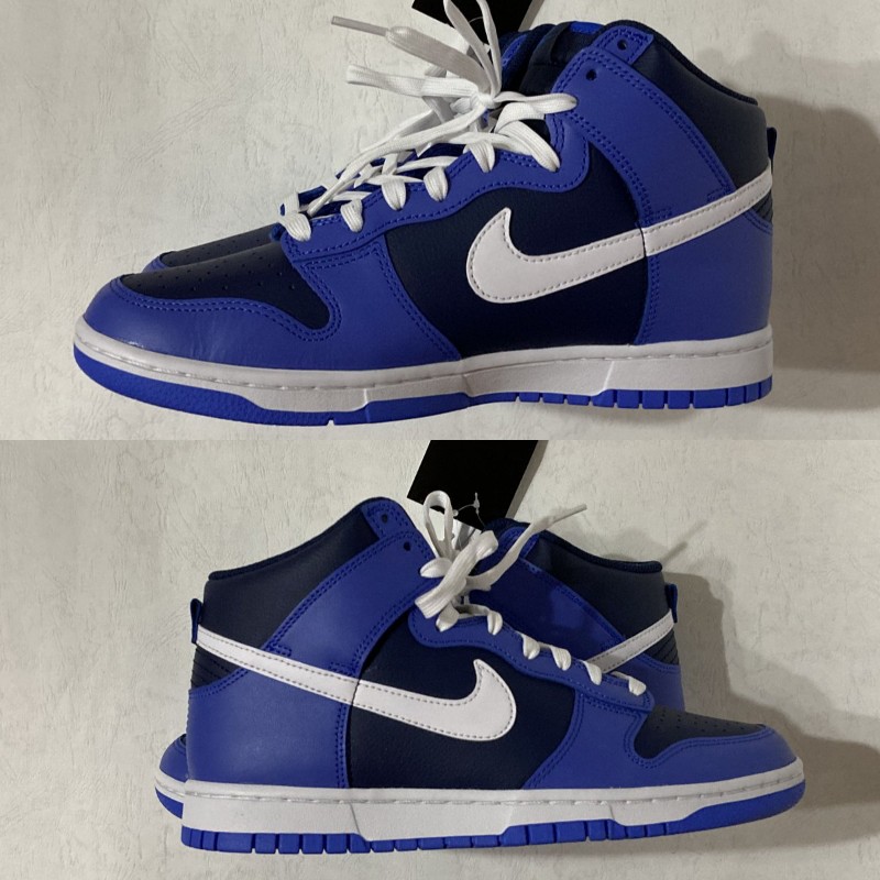 全新的NIKE DUNK HI RETRO海軍藍/白色高筒鞋/US:8.5號/26.5公分(男鞋尺寸)-9