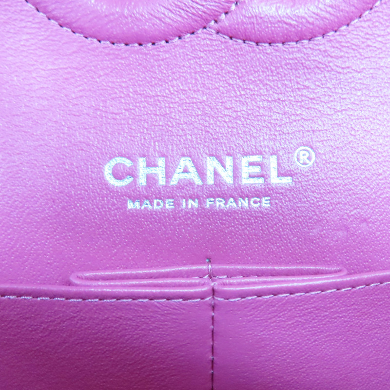 桃粉色 羊皮 Coco 25 肩背包 銀釦 (無卡)【CHANEL 香奈兒】 A01112-6