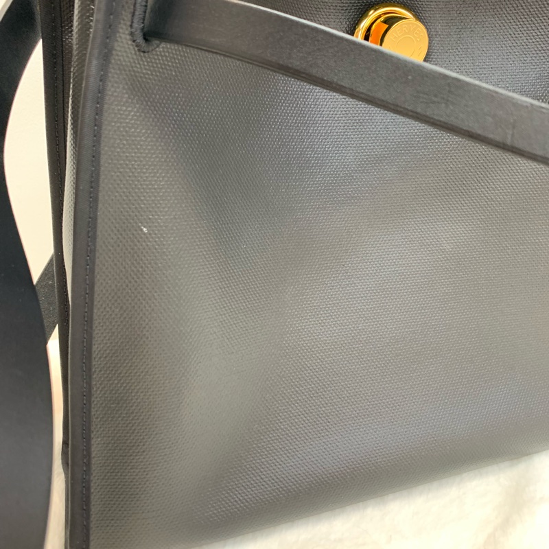 熱賣‼️🔔herbag31 黑金黑色拼防水布-10