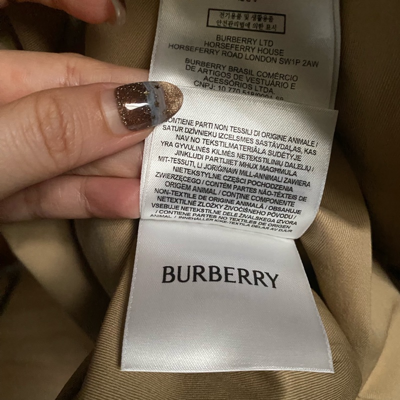 Burberry經典色風衣UK10-12