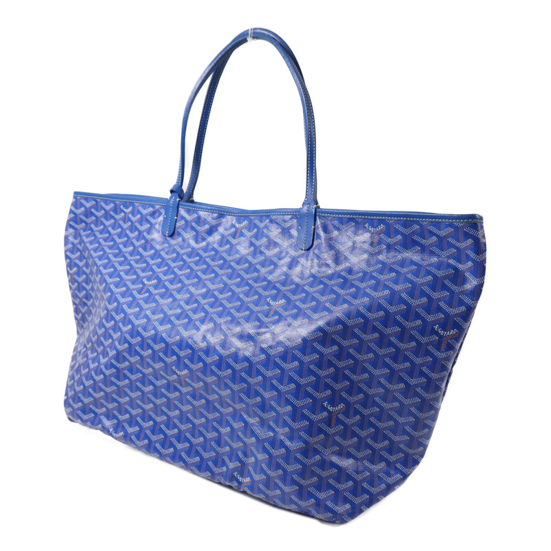 GOYARD 塗層帆布Saint Louis GM銀扣手挽袋-2