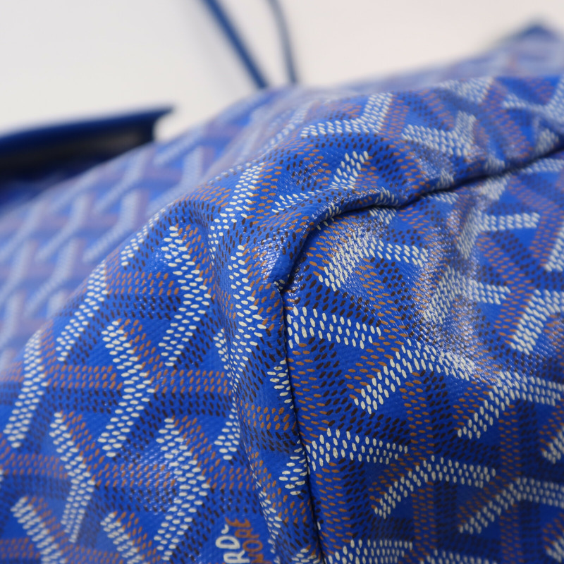 GOYARD 塗層帆布Saint Louis GM銀扣手挽袋-6