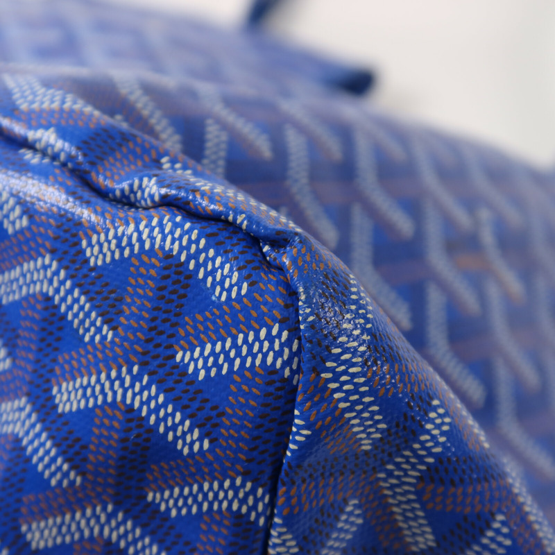 GOYARD 塗層帆布Saint Louis GM銀扣手挽袋-7