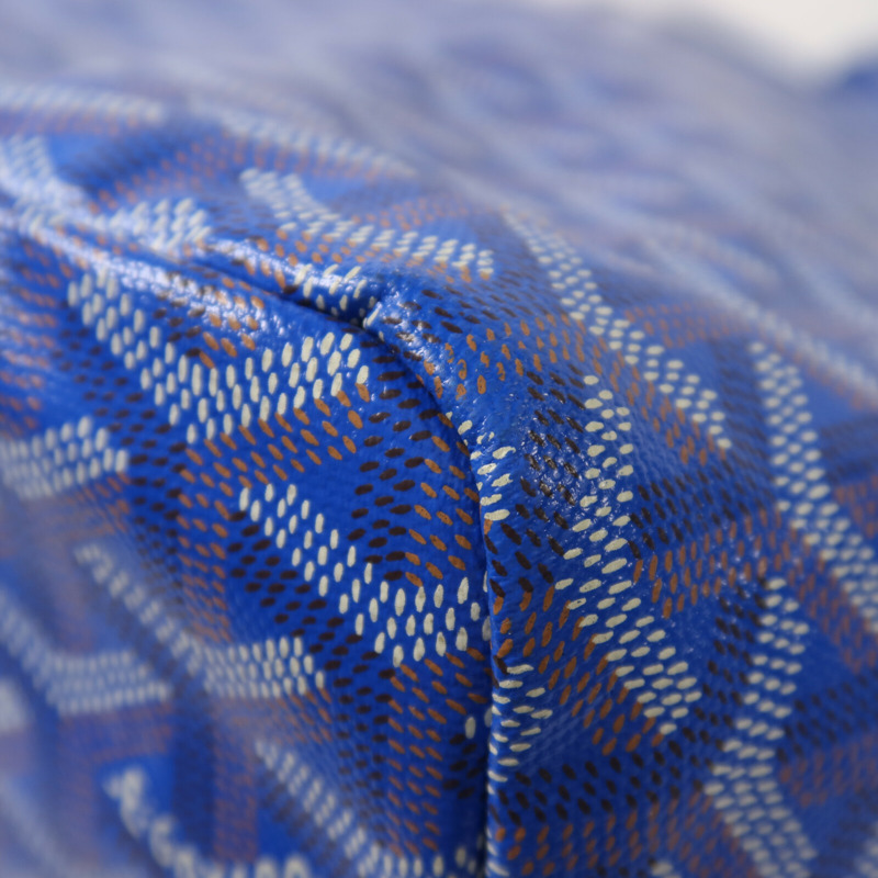 GOYARD 塗層帆布Saint Louis GM銀扣手挽袋-9