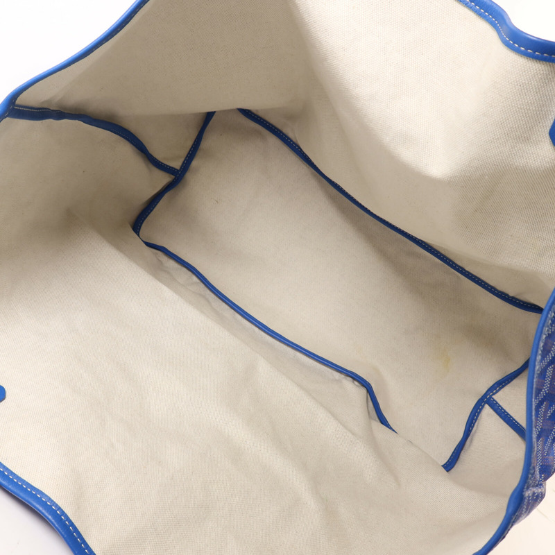 GOYARD 塗層帆布Saint Louis GM銀扣手挽袋-10