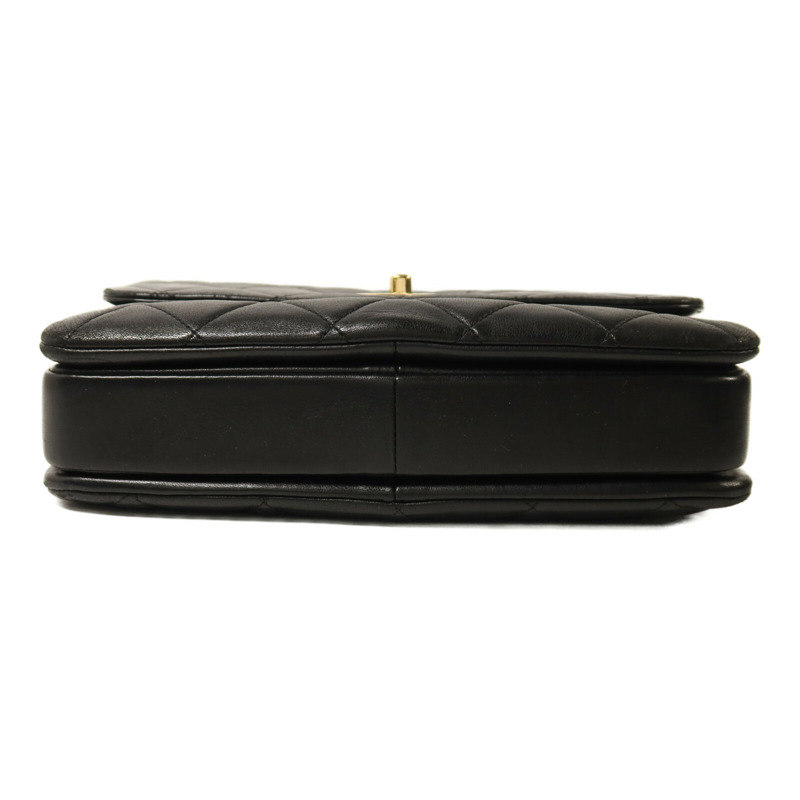 CHANEL 羊皮皮革Trendy CC Top Handle Bag金扣鏈帶手挽肩背兩用袋-3