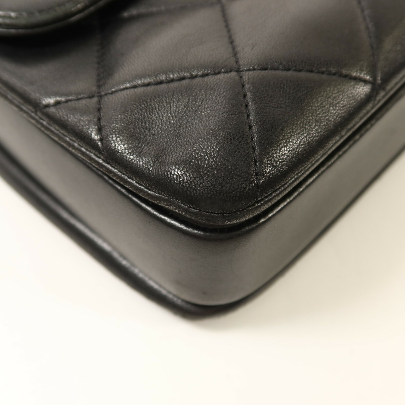 CHANEL 羊皮皮革Trendy CC Top Handle Bag金扣鏈帶手挽肩背兩用袋-11