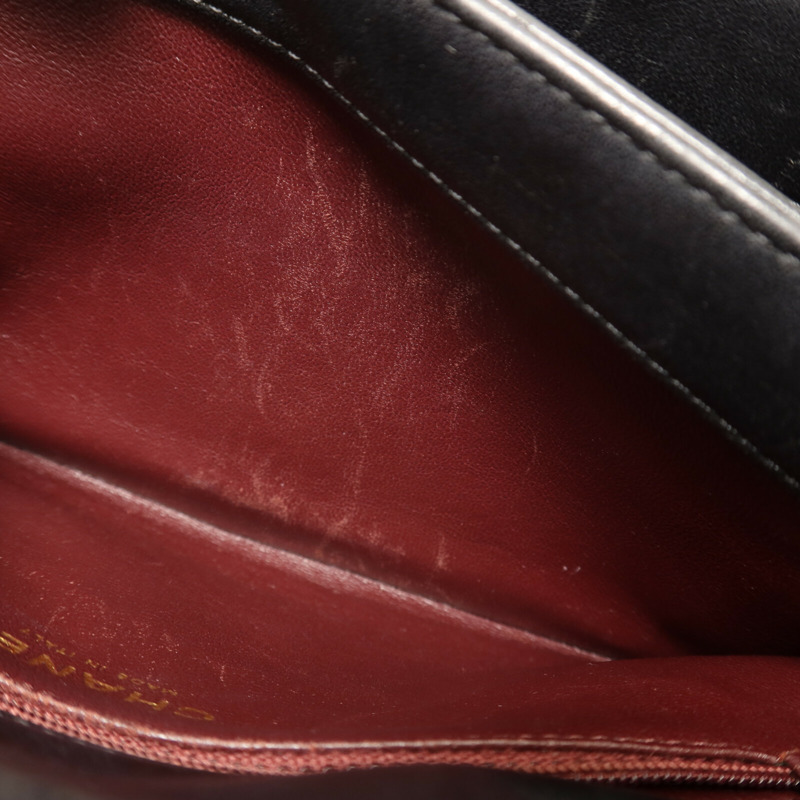 CHANEL 羊皮皮革Trendy CC Top Handle Bag金扣鏈帶手挽肩背兩用袋-17