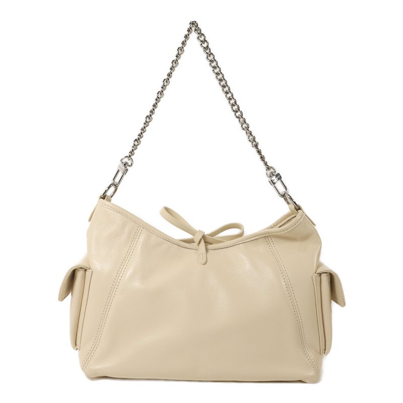 LOUIS VUITTON 羊皮皮革/Monogram CarryAll Cargo Vibe PM銀扣鏈帶手挽肩背兩用袋-1