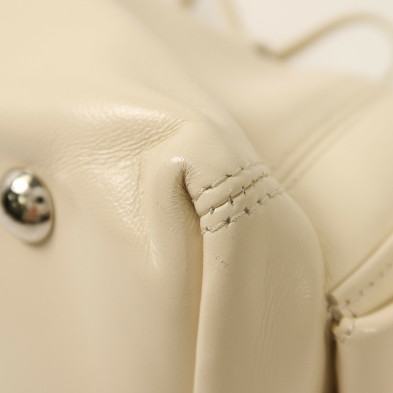 LOUIS VUITTON 羊皮皮革/Monogram CarryAll Cargo Vibe PM銀扣鏈帶手挽肩背兩用袋-11