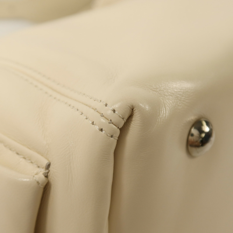 LOUIS VUITTON 羊皮皮革/Monogram CarryAll Cargo Vibe PM銀扣鏈帶手挽肩背兩用袋-12