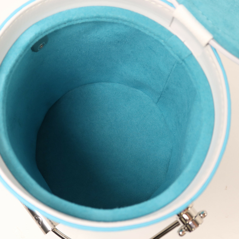 LOUIS VUITTON 塗層帆布/牛皮皮革Paint Can銀扣手挽肩背兩用袋-4