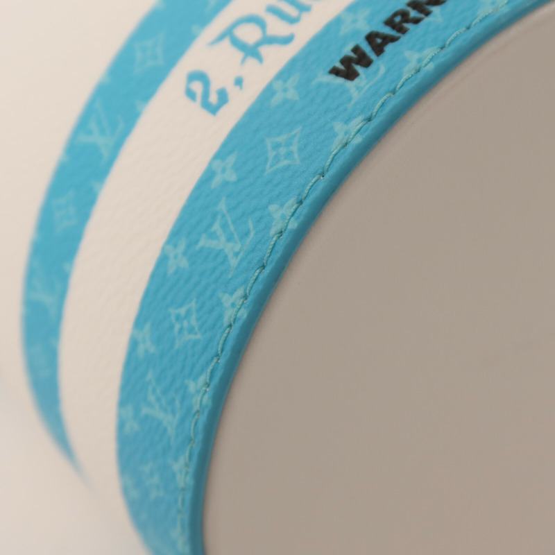 LOUIS VUITTON 塗層帆布/牛皮皮革Paint Can銀扣手挽肩背兩用袋-10