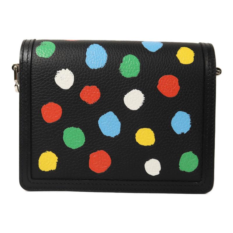 LOUIS VUITTON 牛皮皮革LV X YK Dauphine Mini銀扣肩背袋-1