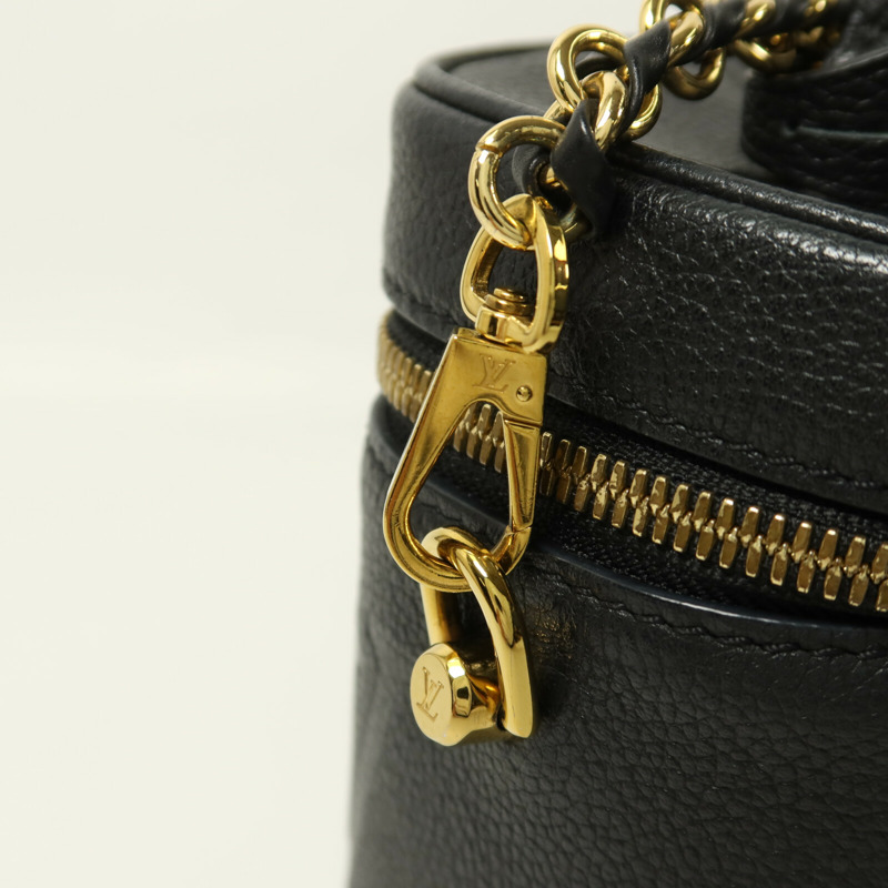 LOUIS VUITTON Monogram Empreinte Vanity Case金扣鏈帶肩背袋-9
