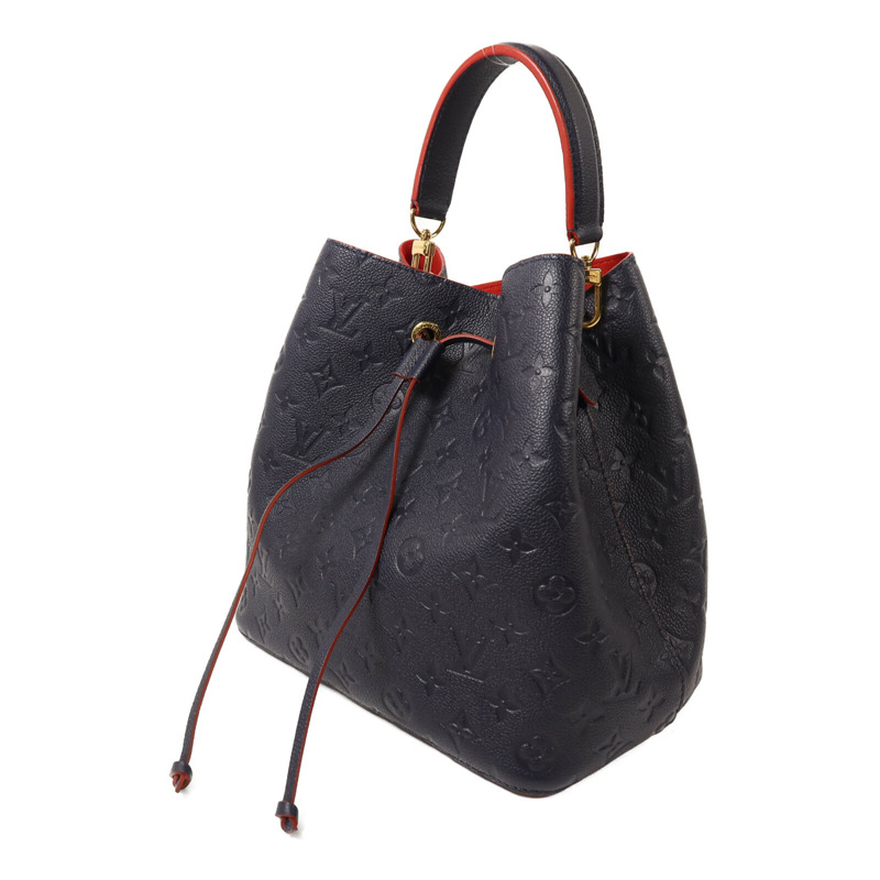 LOUIS VUITTON Monogram Empreinte Neo Noe MM金扣手挽肩背兩用袋-2