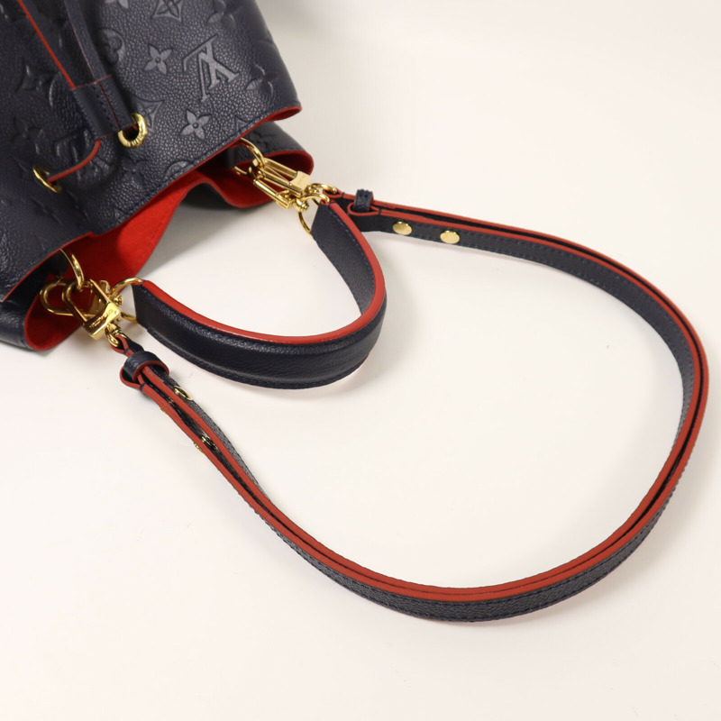 LOUIS VUITTON Monogram Empreinte Neo Noe MM金扣手挽肩背兩用袋-7