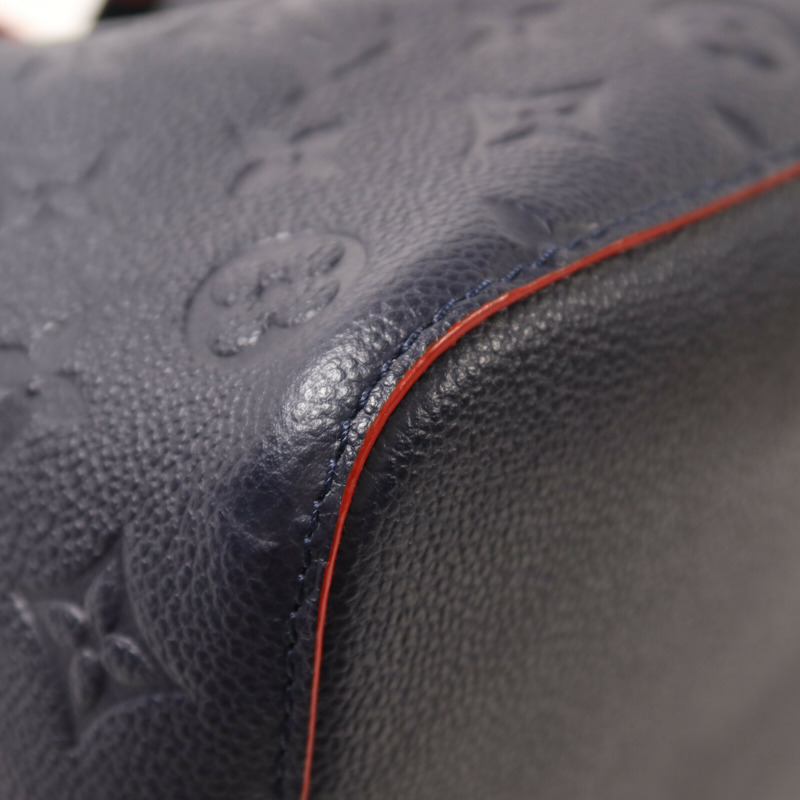 LOUIS VUITTON Monogram Empreinte Neo Noe MM金扣手挽肩背兩用袋-10