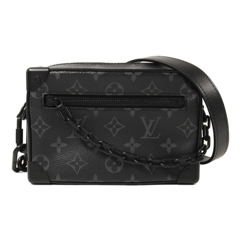 LOUIS VUITTON Monogram Eclipse Mini Soft Trunk肩背袋