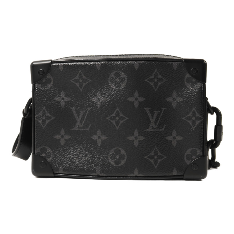 LOUIS VUITTON Monogram Eclipse Mini Soft Trunk肩背袋-1
