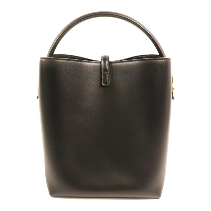 SAINT LAURENT 牛皮皮革Le 37金扣手挽肩背兩用袋-1