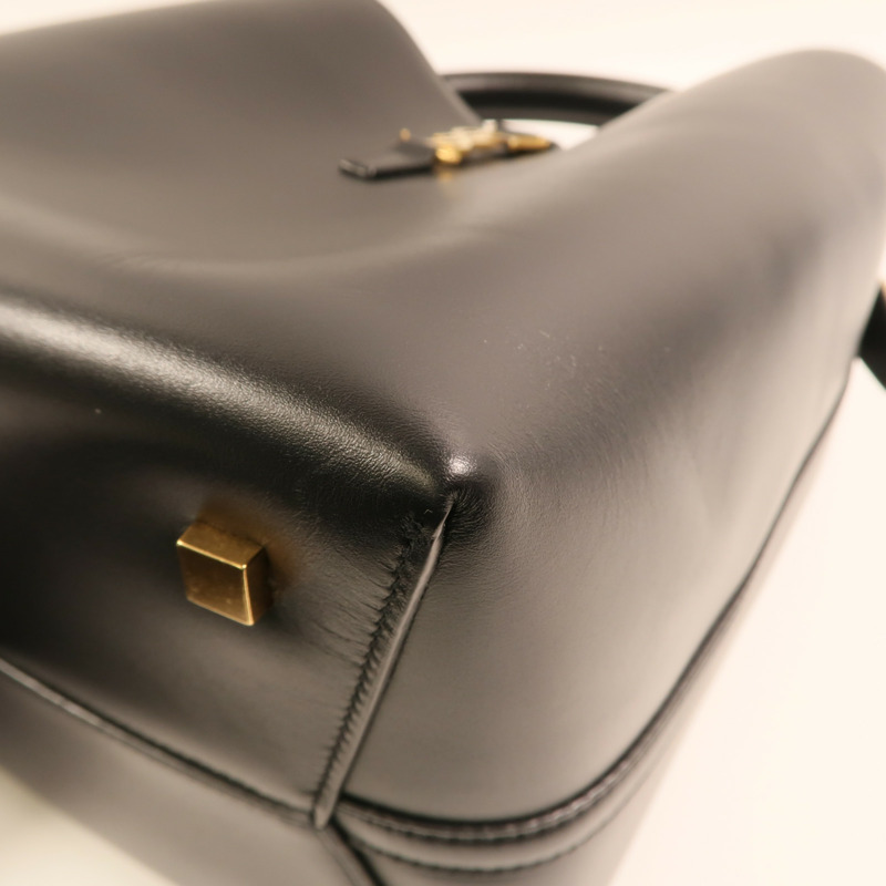 SAINT LAURENT 牛皮皮革Le 37金扣手挽肩背兩用袋-11