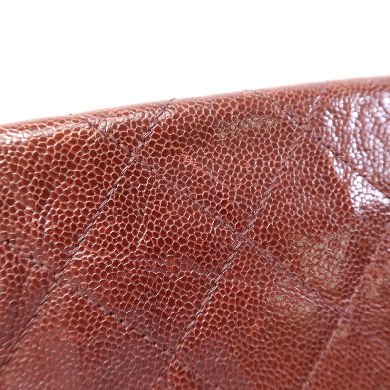 CHANEL 牛皮皮革Chain Shoulder Bag銀扣鏈帶肩背袋-14