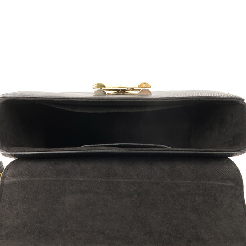 LOUIS VUITTON Epi Twist MM金扣鏈帶肩背袋-4